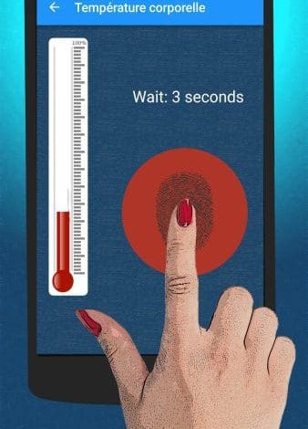 أفضل تطبيقات قياس درجة حرارة الجسم بالبصمة
