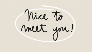 الرد على nice to meet you