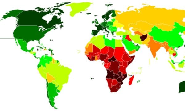 العوامل المتحكمة في توزيع السكان في العالم