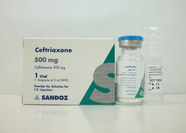 سيفترياكسون Ceftriaxone لعلاج الالتهابات البكتيرية