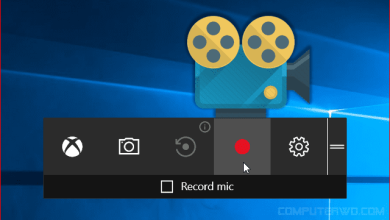 كيفية تصوير الشاشة الكمبيوتر فيديو ويندوز 10