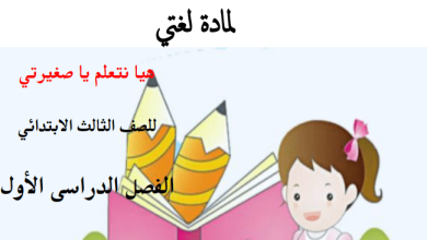 تحميل حل كتاب لغتي الثالث الفصل الثاني 1446