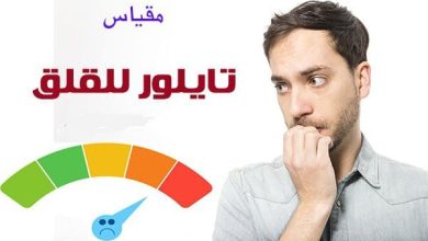 شرح مقياس تايلور للقلق