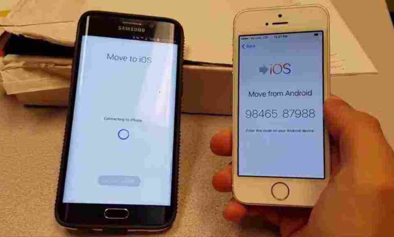 طرق نقل البيانات من سامسونج إلى ايفون