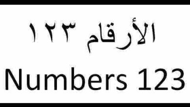 كتابة الارقام بالعربي في الوورد