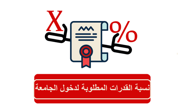 كم نسبة القدرات المطلوبة لدخول الجامعة 1446